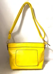 未使用 保管品  Monre Rosso モンテロッソ ショルダー ・ハンドバック イエロー