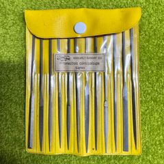 精密ヤスリ 12種セット☆極細目 ほぼ未使用☆ジュエリー彫刻/彫金