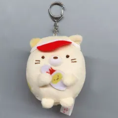 【中古】キーホルダー ねこ ぶらさげぬいぐるみ 「すみっコぐらし×ラウンドワン」