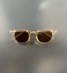 美品】Few/F11/C3 クラウンパント 太セル 薄ブルーレンズ サングラス