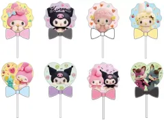 【中古】キーホルダー 全8種セット 「Netflixシリーズ My Melody ＆ Kuromi キャンディー型アクリルキーホルダー」
