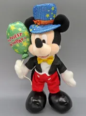 【中古】ぬいぐるみ ミッキーマウス ぬいぐるみバッジ 「MY HAPPIEST BIRTHDAY! 2022」 東京ディズニーリゾート限定