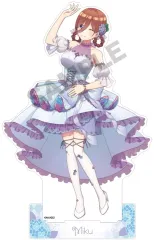【中古】アクリルスタンド・アクリルパネル 中野三玖(紫陽花ドレス) BIGアクリルスタンド 「五等分の花嫁*」