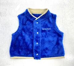 【盛岡82-0058】mont-bell クリマエア ベスト Baby's 80【中古/60】【キッズ】