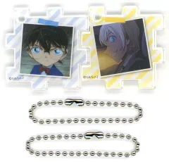 【中古】キーホルダー 江戸川コナン＆安室透 「名探偵コナン トレーディングアクリルパズル スペシャルver.」 名探偵コナンランド限定