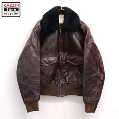 60s vintage GEORGETOWN Leather Design G-1タイプ レザージャケット メンズ XLサイズ相当 ビッグサイズ オーバーサイズ