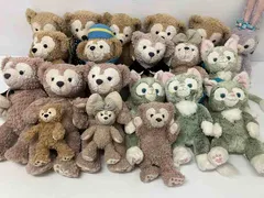 ◆ 【ジャンク品】 Disney ディズニー 20点 まとめ商品 ダッフィー シェリーメイ ジェラトーニ ステラルー ぬいぐるみ 現状品 4.7kg