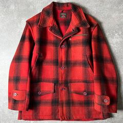 50s JC Higgins チェック ウール マッキーノ ジャケット / 50年代