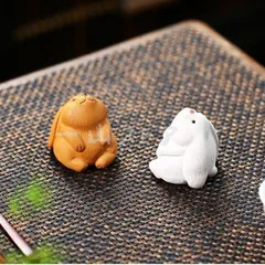 ウサギ 兎 置物 風水 真鍮製 縁結び 社交運 子孫繁栄 飛躍 運気上昇