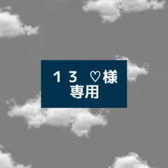 １３ ♡様 専用