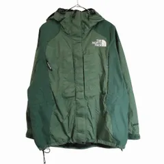 THE NORTH FACE ノースフェイス GORE-TEX ゴアテックス マウンテンパーカー アウトドア グリーン (レディース L) O3607 中古 古着