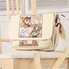 【大人気 ズートピア】ユニセックス ショルダーバッグ/斜めがけバッグ