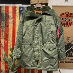 アルファ インダストリー N3B ファー フード マウンテンパーカー ジャケット ミリタリー パーカ