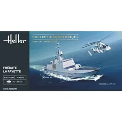 新品 エレール 1/400 フランス海軍 フリゲート艦 ラファイエット プラモデル HE81035 [佐川急便]のサムネイル