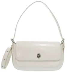 未使用 オストカーカ 2WAY レザー ホワイト ハンドバッグ 白 1481 OSTKAKA