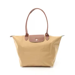 ロンシャン Longchamp トートバッグ ル プリアージュ オリジナル L L1899089P86 ベージュ ナイロン レザー ル プリアージュ オリジナル L ショルダーバッグ レディースのサムネイル