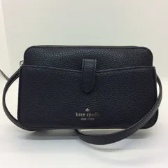 ☆新品☆　kate spade new york　ミニショルダー　ブラック　2WAYタイプ　クラッチバッグ　ケイトスペード ニューヨーク　レイラ スモール タブ クロスボディ　◎