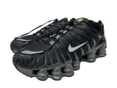 Nike Shox スニーカー グレー/ブラック/ライム - メルカリ