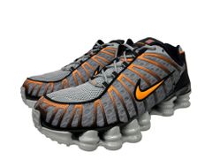 26.9730【美品】Nike Shox TL ウルフグレー／ライムグリーン - メルカリ