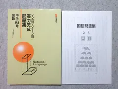 塾専用 中3 レベル別・パターン別実力完成問題集 国語 状態良い 012S5B