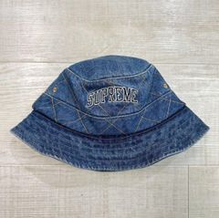 Supreme デニム バケットハット S - メルカリ