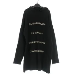 リックオウエンス Rick Owens Tommy Hoodie カシミヤ ニットフーディ パーカー セーター 長袖 M ブラック 黒 RR02B2673-WSBRSのサムネイル
