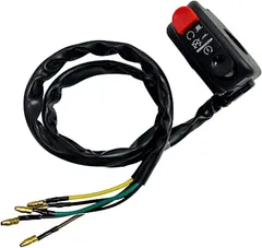 モーターヘッド 社外品 薄型 スイッチボックス バイク 右スイッチ キルスイッチ セルボタン 汎用 オンオフ