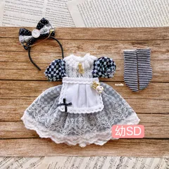 JANAYA ハンドメイド　幼SD服　 1アリスワンピース  4点セット