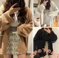 カーディガン レディース 秋 冬 ニットカーディガン ニット ゆったり 体型カバー 長袖 セーター レディースファッション ボレロ 春 羽織り051525