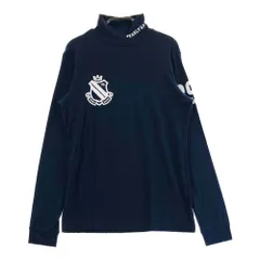 サイズ：1 PEARLY GATES パーリーゲイツ  ハイネック長袖Tシャツ  ネイビー系 [240101573212] ゴルフウェア レディース ストスト