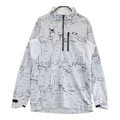 サイズ：M BEAMS GOLF ビームスゴルフ 長袖ハーフジップTシャツ ベロア