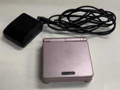 ジャンク品 ゲームボーイアドバンスSP ピンク