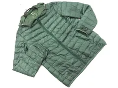 UNIQLO ユニクロ フード ライト ダウン ジャケット sizeS/緑 ◆■ メンズ