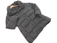 UNTITLED アンタイトル ボリュームカラー ロング ダウン コート size4/グレー ◆■ レディース