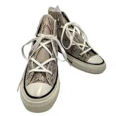 コンバース CONVERSE LEATHER ALL STAR US PYTHON HI レザー オールスター US パイソン ハイカット スニーカー レディース CONVERSE：5 1/2 