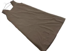 GLOBAL WORK グローバルワーク 2WAY ウールライク ジャンパー スカート sizeF/ダークブラウン ◇■ レディース