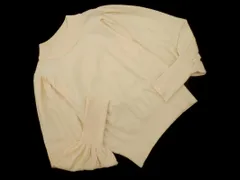 earth music&ecology アースミュージック＆エコロジー ボトルネック ボリュームスリーブ ニット セーター sizeS/アイボリー ◇■ レディース