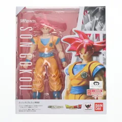 魂ウェブ商店限定 S.H.Figuarts(フィギュアーツ) スーパーサイヤ人ゴッド孫悟空 ドラゴンボールZ 完成品 可動フィギュア バンダイ