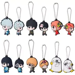 【中古】キーホルダー・マスコット(キャラクター) 全6種セット 「Wラバーマスコット 銀魂～劇場へGO!!篇～」