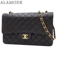 CHANEL(シャネル) マトラッセ ココマーク Wフラップチェーンショルダーバッグ ショルダーバッグ 肩掛け 斜め掛け デカマトラッセ30 ダブルフラップ キャビアスキン ブラック黒 ゴールド金具 レディース 40806000177【中古】【アラモード】