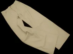 ZARA ザラ フェイクレザー ワイド パンツ size38/ベージュ ◇■ レディース