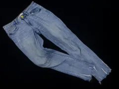 ZARA ザラ カットオフ デニムパンツ size36/青 ■■ レディース