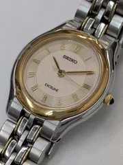 N 処分価格【中古品】セイコー SEIKO エクセリーヌ EXCELINE 腕時計 レディース 4j41-0030