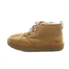 【中古】アグ オーストラリア UGG australia 3236 Neumel ニューメル ムートンブーツ スエード ロゴ 10 28cm 茶 アグ オーストラリア UGG australia 3236 Neumel ニューメル ムートン