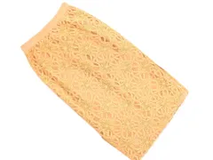 TORRAZZO DONNA トラッゾドンナ レース タイト スカート ブラウン ■■ レディース