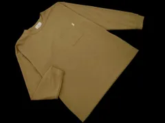 URBAN RESEARCH Sonny Label アーバンリサーチサニーレーベル WEB限定 ポンチポケット付 ワイド幅 カットソー sizeL/ベージュ ◇■ メンズ