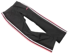 adidas アディダス トラック パンツ sizeS/黒ｘピンク ■■ レディース