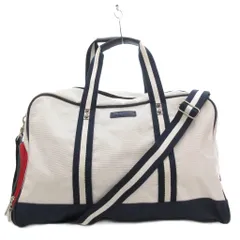 ポロ ラルフローレン POLO RALPH LAUREN シグネチャーポニーゴルフダッフルバッグ ボストン ショルダー 2WAY 斜め掛け ポニー刺繍 白 ホワイト 紺 ネイビー /GV ■GY13