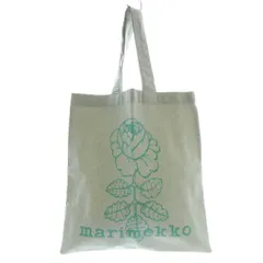 マリメッコ marimekko Vankka Vihkiruusu Placement トートバッグ ハンドバッグ 黄緑