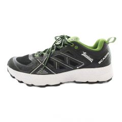 ヘルノ HERNO SCARPA SPIN ULTRA2 ASSOLUTO GTX スニーカー ローカット US8 黒 ブラック 緑 グリーン SH001UL SHOES9372 /KU